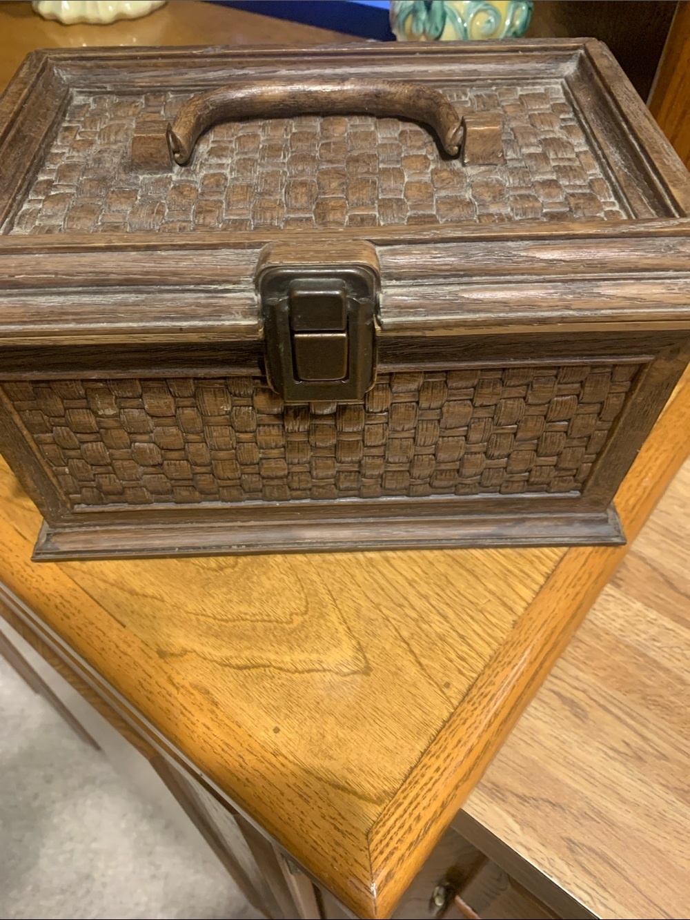 Vintage Lerner Sewing Box